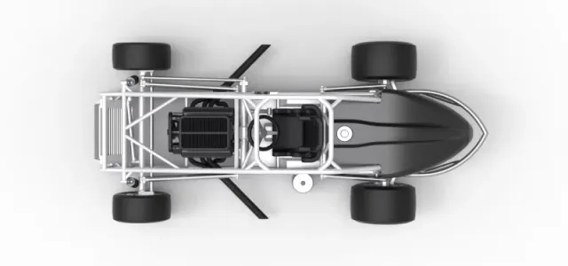 Experimental Pavement Silver Crown Car Base Version 3 Scale 1:25 — Фото 11 из 26