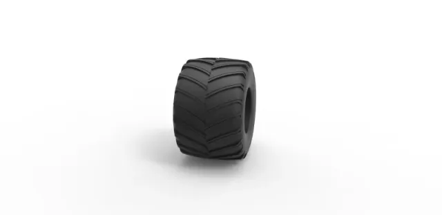 Diecast Monster Jam tire 10 Scale 1:25 — Фото 3 из 9