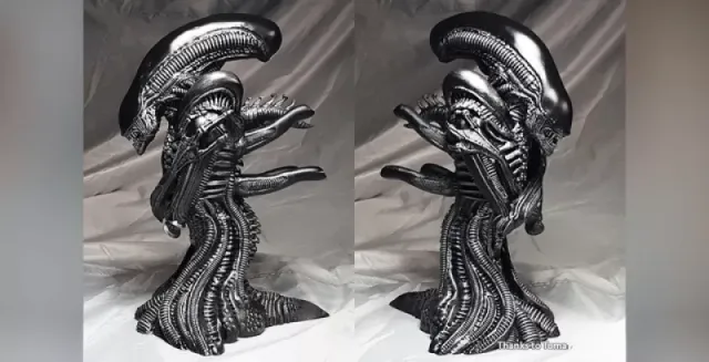 Alien Xenomorph 3Dprint model STL file — Фото 2 из 5