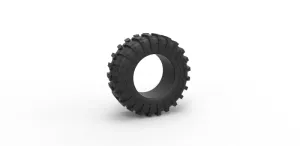 Diecast offroad tire 39 Scale 1:25