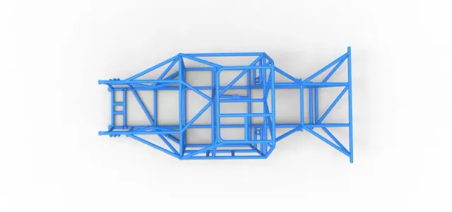 Frame of New Zealand Super Saloon race car Scale 1:25 — Image 8 of 17