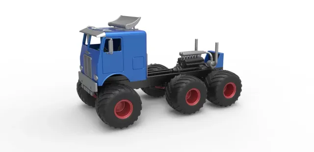 Diecast Monster truck 6x6 Scale 1:25 — Фото 31 из 31