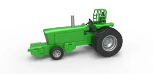 Pro Stock Pulling Tractor Version 2 Scale 1:25