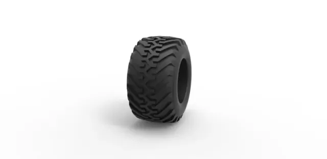 Diecast offroad tire 49 Scale 1:25 — Image 3 of 9