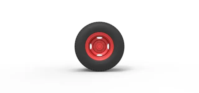 Rear wheel of Pickup Truck Scale 1:25 — Фото 5 из 12