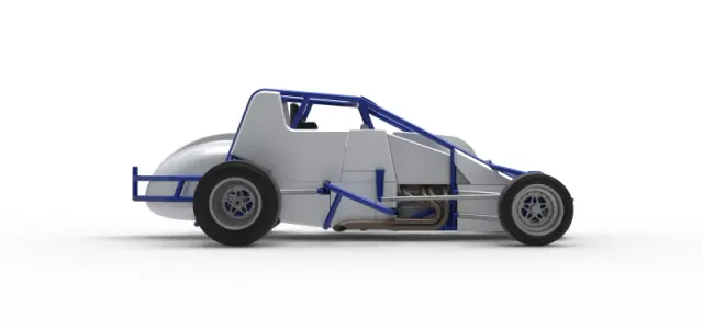 Pavement Silver Crown Car Scale 1:25 — Фото 22 из 30