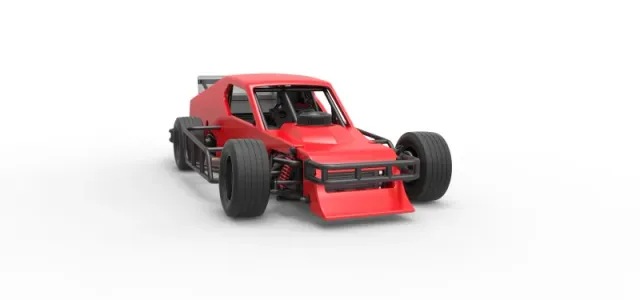 Asphalt Modified stock car Version 2 Scale 1:25 — Фото 26 из 30