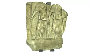 Greek Votive Relief with Athena