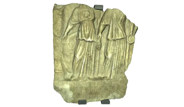 Greek Votive Relief with Athena — Фото 5 из 5