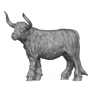 Himalayan Cow 3D Print Model