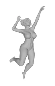beauty volleyball girl