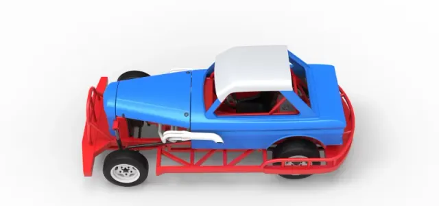 New Zealand Vintage Stock car Scale 1:25 — Фото 10 из 25