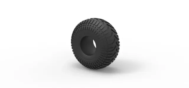 Diecast low pressure tire 10 Scale 1:25 — Фото 7 из 8