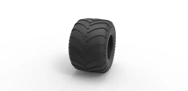 Diecast BKT Monster Jam tire Scale 1:25 — Фото 3 из 9