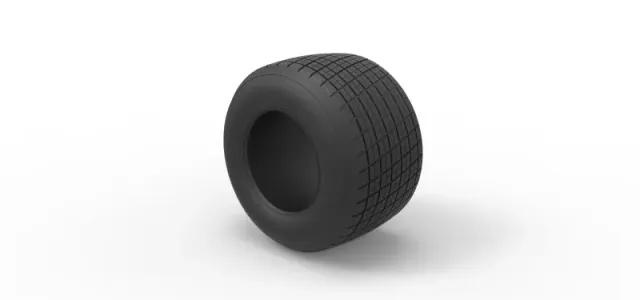 Diecast Dirt Sprint racing tire 4 Scale 1:25 — Фото 7 из 8