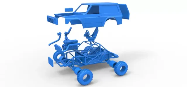 Uphill Sand Racing Dragster Version 2 Scale 1:25 — Фото 28 из 31