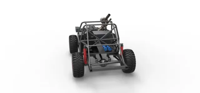 Uphill Sand Racing Dragster Base Version 2 Scale 1:25 — Фото 14 из 24