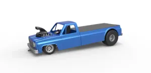 Diecast pulling truck 2wd Scale 1:25