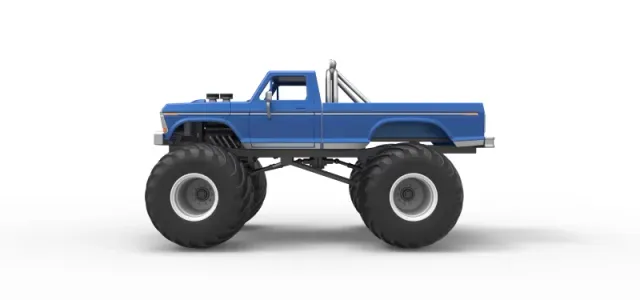 Diecast vintage Monster Truck Scale 1:25 — Фото 9 из 25