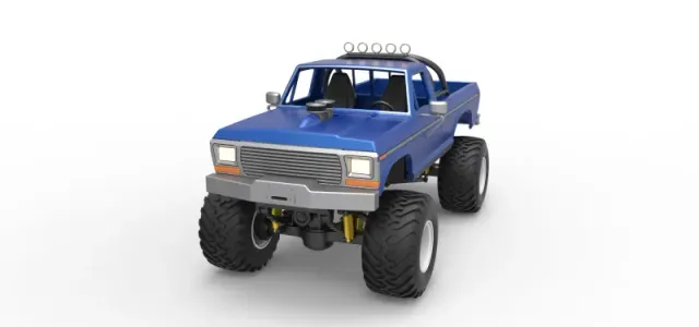 Diecast vintage Monster Truck Scale 1:25 — Фото 4 из 31