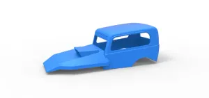 Shell of New Zealand Superstock car Scale 1:25