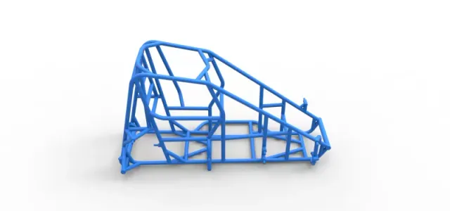 Frame of Pavement 600 Micro sprint car Scale 1:25 — Фото 14 из 17