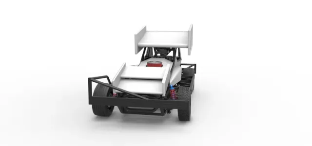 BriSCA Formula 1 Stock Car for Asphalt Scale 1:25 — Фото 5 из 31