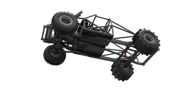 Uphill Sand Racing Dragster Base Version 3 Scale 1:25 — Фото 2 из 26