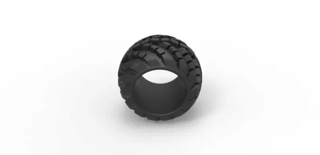 Diecast offroad arched tire Scale 1 to 10 — Фото 5 из 7