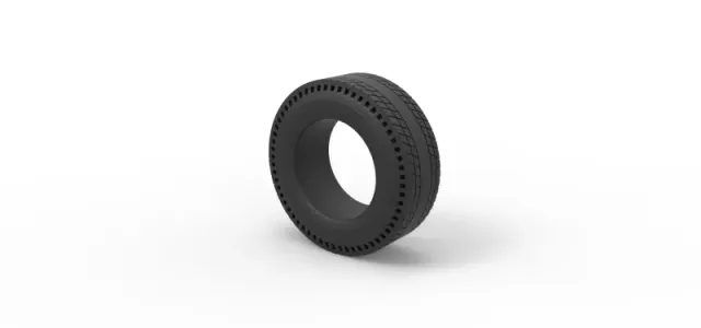 Diecast rear tire of vintage dragster Version 8 Scale 1:25 — Фото 7 из 9