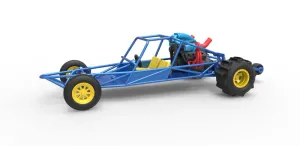 Diecast Sand drag Rail buggy Scale 1:25