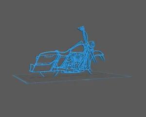 Harley Davidson - Road King 2014 Wall Art