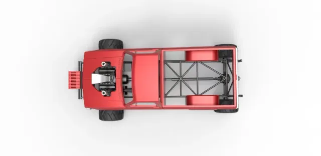 Diecast old school pulling truck 4wd Scale 1:25 — Фото 8 из 30