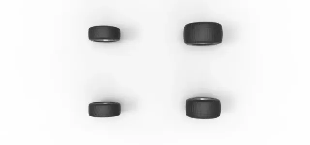 Wheel Set of Midget car Scale 1:25 — Image 7 of 16