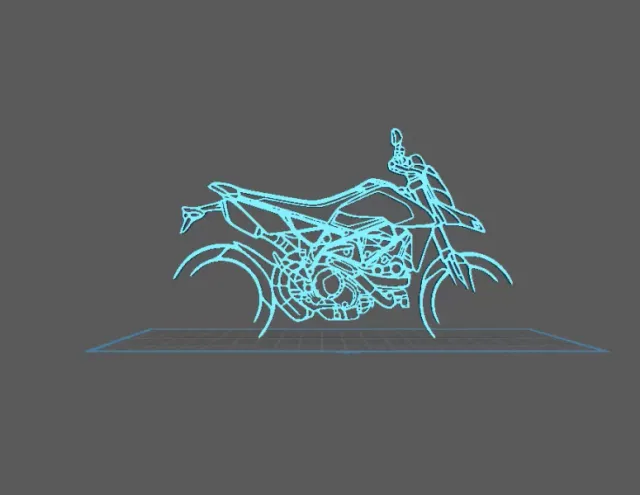 Ducati - Hypermotard 950 Wall Art