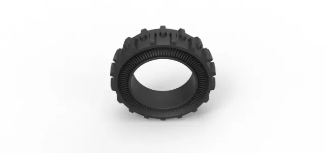 Diecast tractor Cup tire Version 1 Scale 1:25 — Фото 6 из 9