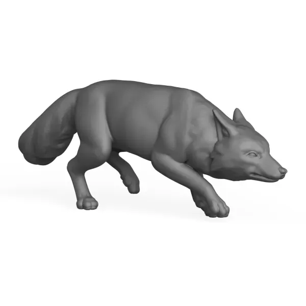 3D Printable Fox Hunting Pose — Фото 5 из 6