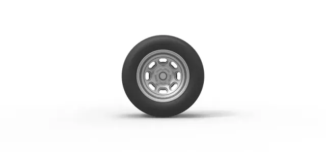 Wheel from Asphalt Modified stock car Version 5 Scale 1:25 — Фото 5 из 11