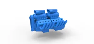 Diecast engine 2 V8 Scale 1:25