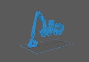 John Deere - Hardvester Wall Art