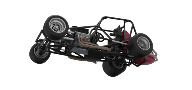 Pavement Silver Crown Car Base Version 3 Scale 1:25 — Image 3 of 29