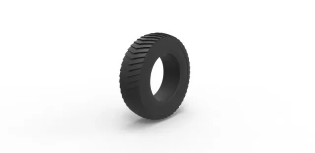 Diecast pulling tractor rear tire 6 Scale 1:25 — Image 2 of 9
