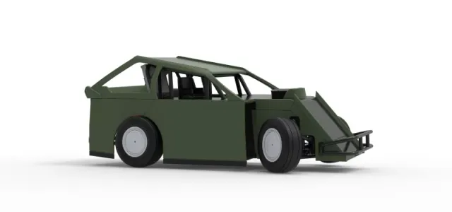 Mod Lite Race car while turning Version 2 Scale 1:25 — Фото 25 из 28