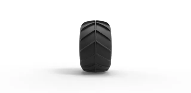 Diecast Dune buggy rear tire 25 Scale 1:25 — Фото 4 из 8