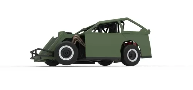Mod Lite Race car while turning Version 2 Scale 1:25 — Фото 2 из 28