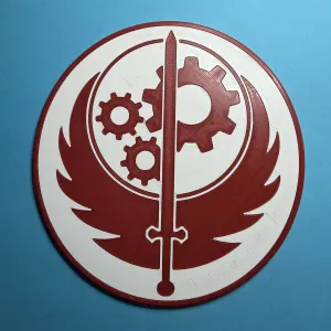 Fallout Brotherhood of Steel Logo Coaster