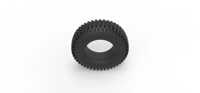 Military tire 14 Scale 1:25 — Фото 6 из 9