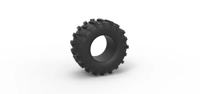 Diecast dirt dragster rear tire 10 Scale 1:25 — Image 9 of 9