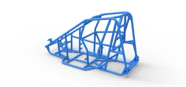 Frame of Pavement 600 Micro sprint car Scale 1:25 — Фото 9 из 17
