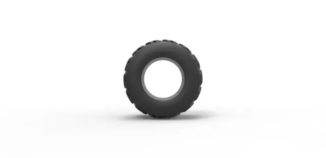 Diecast old school pulling truck tire 3 Scale 1:25 — Image 5 of 9